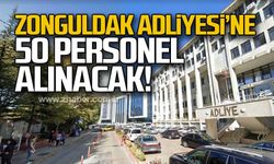 Zonguldak Adliyesine 50 personel alınacak