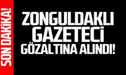 Zonguldaklı gazeteci Ali Sencer Arslan gözaltında!