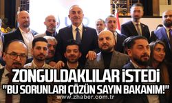 Zonguldaklılar istedi "Bu sorunları çözün sayın bakanım!"