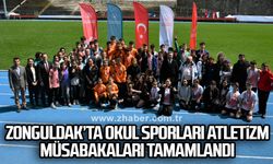 Zonguldak’ta okul sporları atletizm müsabakaları tamamlandı