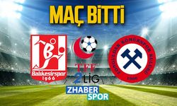 Balıkesirspor- Z.Kömürspor maçı sona erdi