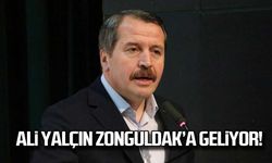 Ali Yalçın Zonguldak'a geliyor!
