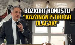Bozkurt konuştu; "Kazanan istikrar olacak!"