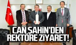 Can Şahin'den Rektöre ziyaret!