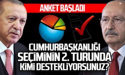 Cumhurbaşkanlığı seçiminin 2. turunda kimi destekliyorsunuz?