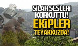 Zonguldak'ta silah sesleri yükseldi... Ekipler teyakkuzda