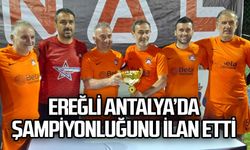 EREĞLİ ANTALYA’DA ŞAMPİYONLUĞUNU İLAN ETTİ.. 