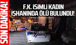 Zonguldak'ta  F.K isimli kadın işhanında ölü bulundu!
