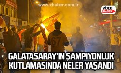 Galatasaray’ın şampiyonluk kutlamasında neler yaşandı