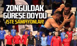 Zonguldak güreşe doydu... İşte şampiyonlar!
