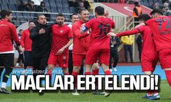 Seçim nedeniyle maçlar ertelendi