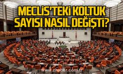 Meclis'teki koltuk sayısı nasıl değişti?