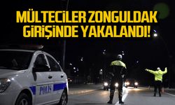 Mülteciler Zonguldak girişinde yakalandı!