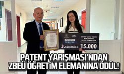 Patent Yarışması’ndan ZBEÜ öğretim elemanına ödül!