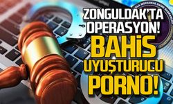 Bahis, uyuşturucu ve porno... Zonguldak'ta siber operasyon!