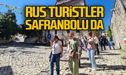 Rus turistler Safranbolu’yu gezdi