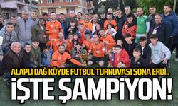 ALAPLI DAĞ KÖYDE FUTBOL TURNUVASI SONA ERDİ..  İŞTE ŞAMPİYON!.. 