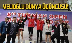 Velioğlu dünya üçüncüsü!