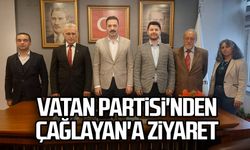 Vatan Partisi'nden Mustafa Çağlayan'a ziyaret 