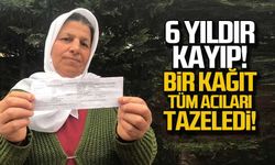 6 yıldır kayıp bir kağıt tüm acıları tazeledi!