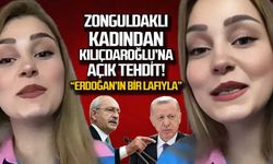 Zonguldaklı Sevil Kılıçdaroğlu'nu böyle tehdit etti!