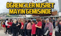 Öğrenciler Nusret Mayın Gemisinde