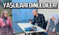 Öğretim üyeleri yaşlıları dinledi!