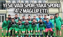 Yeşil Vadi Spor-Yaka Sporu 4-2 mağlup etti