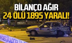 Zonguldak'ın kaza bilançosu ağır oldu!