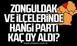 Zonguldak’ta hangi parti kaç oy aldı?