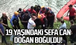 19 yaşındaki Sefa Can Doğan boğuldu!