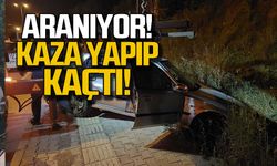 Aranıyor! Kaza yapıp kaçtı!