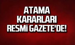 Cumhurbaşkanı Erdoğan'ın imzasıyla gerçekleşen atamalar Resmi Gazete'de!
