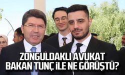 Yağız Aygün Bakan Yılmaz Tunç ile ne görüştü