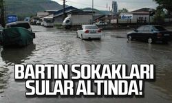 Bartın sokakları sular altında!