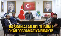 Başkan Alan koltuğunu Okan Doğramacıya bıraktı!