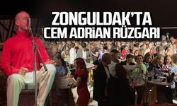 Zonguldak'ta Cem Adrian rüzgarı
