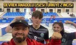 Devrek Anadolu Lisesi Türkiye 2’incisi