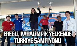 Ereğli, Paralimpik Yelkende Türkiye şampiyonu..