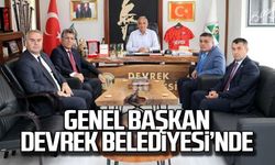 Genel Başkan Devrek Belediyesi'nde