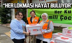 “Her lokması Hayat buluyor”