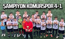 Şampiyon Kömürspor 4-1