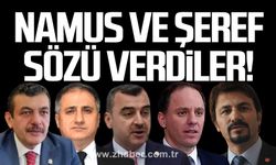 Zonguldak milletvekillerinden namus ve şeref sözü!