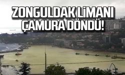 Zonguldak limanı çamura döndü!