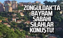 Zonguldak'ta Bayram sabahı silah sesleri!
