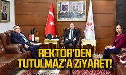 Rektör'den Tutulmaz'a ziyaret!