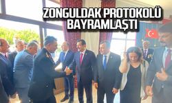 Zonguldak protokolü bayramlaştı!