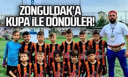 Zonguldak'a kupa ile döndüler!..