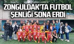 Zonguldak'ta futbol şenliği sona erdi... 