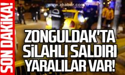 Zonguldak'ta silahlı saldırı... Yaralılar var!